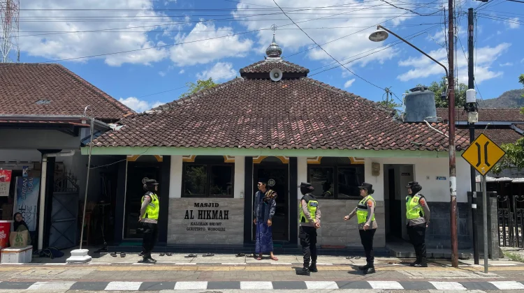 Polwan Wonogiri Intensifkan Patroli Jumat Cegah Kejahatan