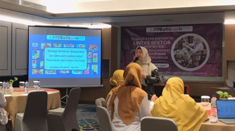 Puslitkes LPPM Undip Soroti Rendahnya Kesadaran Masyarakat soal Imunisasi