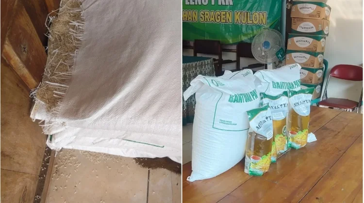 Isu Beras Bansos Rusak Dimakan Tikus, Eks Plt Lurah Sragen Kulon Buka Suara
