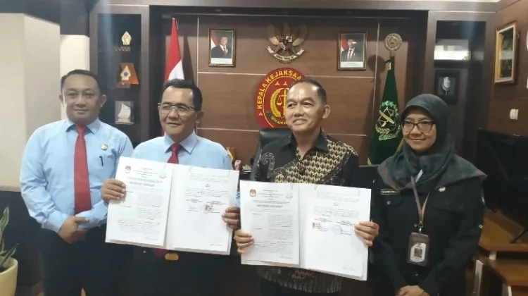 Cegah Sengketa, KPU Klaten Melakukan Kerjasama Dengan Kejaksaan Klaten