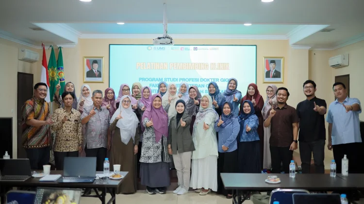 FKG UMS Perkuat Kompetensi Pembimbing Klinik melalui Pelatihan Patient Safety