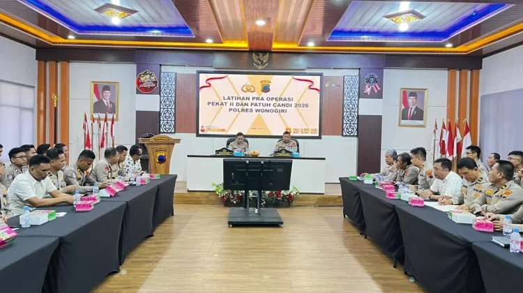 Polres Wonogiri Matangkan Dua Operasi Candi