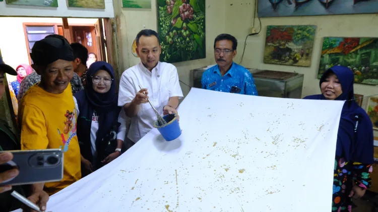 Batik Ciprat, Jadi Media Relaksasi Pemulihan Mental Jadi Karya bernilai Ekonomi