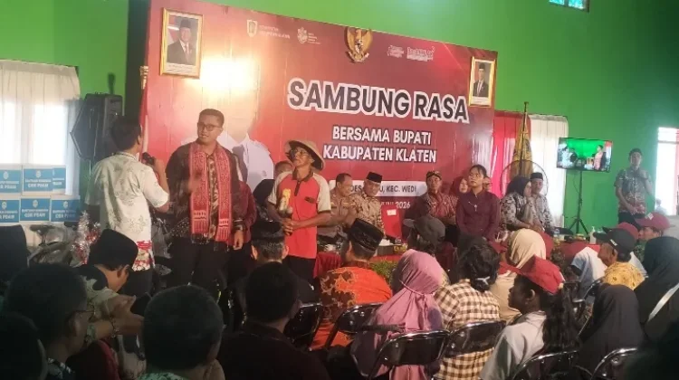 Pemkab Klaten Kembali Gulirkan Sambung Roso, Serap Aspirasi Warga di Desa Pesu
