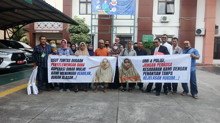 Hampir 1,5 Tahun Tanpa Tersangka, Korban BMT Dinar Mulia Tuntut Kepastian Hukum