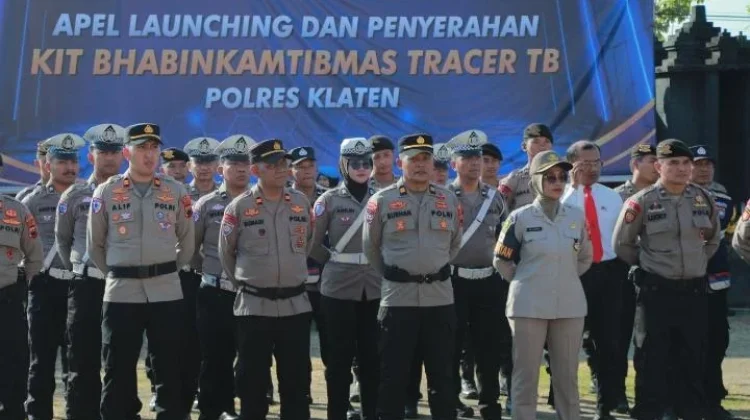 Polres Klaten Luncurkan Babinkamtibmas Tracer TB, Percepat Eliminasi TBC