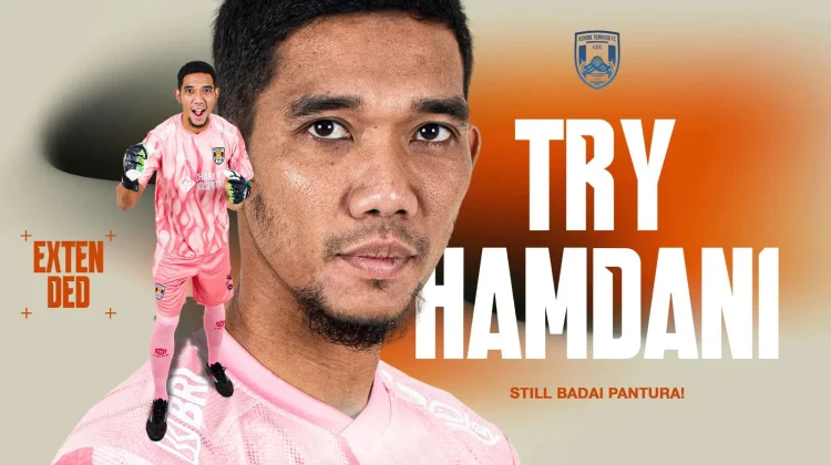 Try Hamdani Tetap Bersama Kendal Tornado FC, Siap Bawa ke Super League