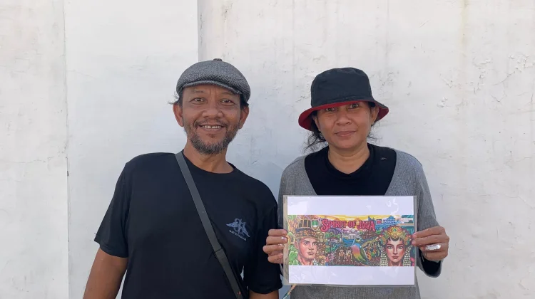 Peserta Asal Bekasi Meriahkan Lomba Mural Pemkot Surakarta