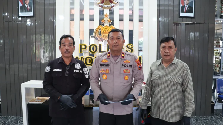 Polres Wonogiri Tangkap Residivis Pengedar Sabu