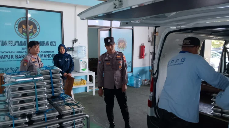 Polres Wonogiri Kawal Distribusi MBG Ribuan Porsi Aman