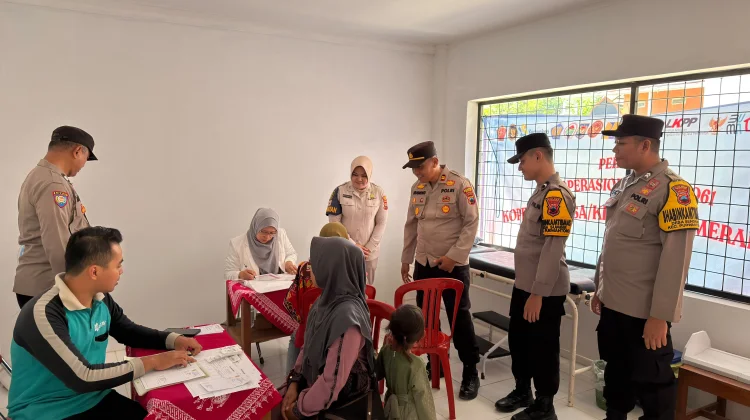 Skrining TBC, Polres Wonogiri Temukan 65 Warga Bergejala