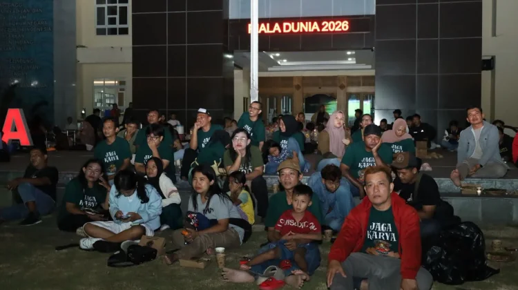 Polresta Solo Gelar Nobar Piala Dunia 2026 Bersama Warga Sambut Hari Bhayangkara
