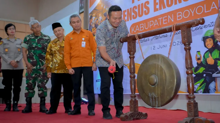 Bupati Boyolali Ajak Pelaku Usaha Berikan Data Akurat dalam Sensus Ekonomi 2026