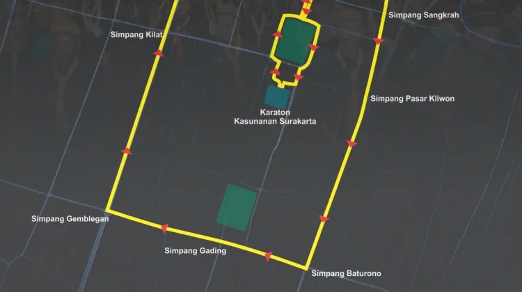 Dishub Surakarta Siagakan Personel dan Kantong Parkir untuk Kirab Pusaka Keraton