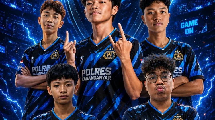 Seea Esport Wakili Polres Karanganyar di Kapolri Cup 2026