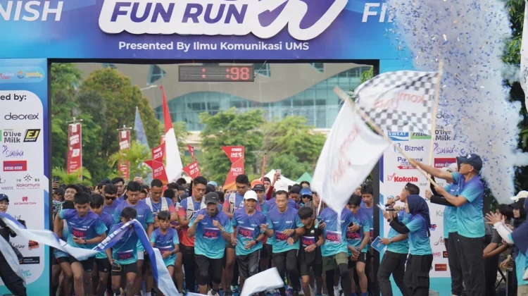 UMS Fun Run 2026 Kampanyekan Gaya Hidup Sehat dan Pererat Kebersamaan Masyarakat