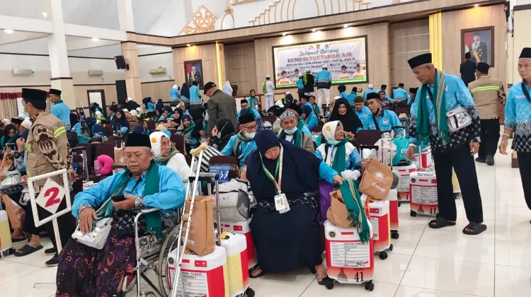 Jemaah Haji Asal Kudus, Mulai berdatangan, Sebanyak 4 Kloter Sudah Kembali ke Kudus