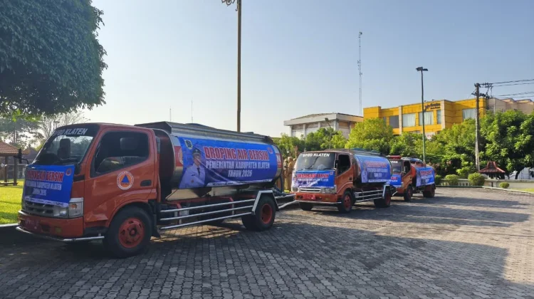 Ribuan KK Warga Kemalang Menjadi Sasaran Bantuan Air Bersih Pemkab Klaten