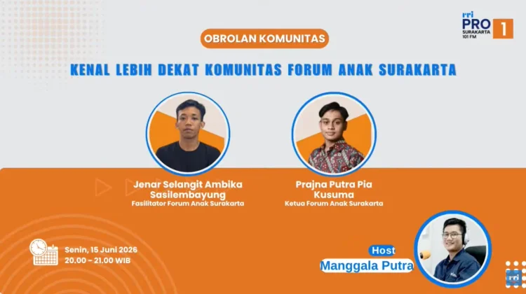 Forum Anak Surakarta Wadah Aspirasi Anak