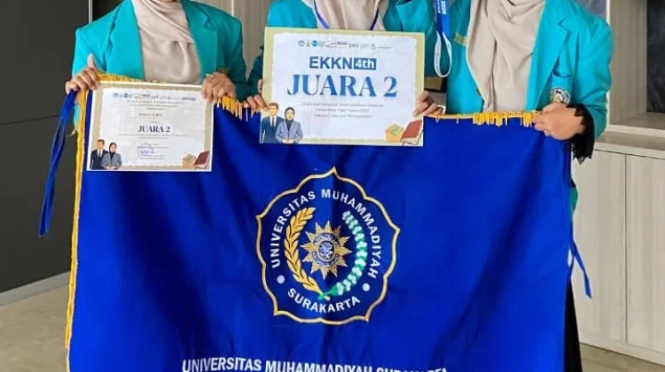 Inovasi Pendidikan Anak Usia Dini Antar Mahasiswa UMS Raih Juara 2 Nasional
