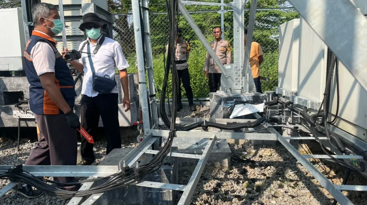 Polres Sragen Selidiki Pencurian Kabel Tower Protelindo di Karangmalang