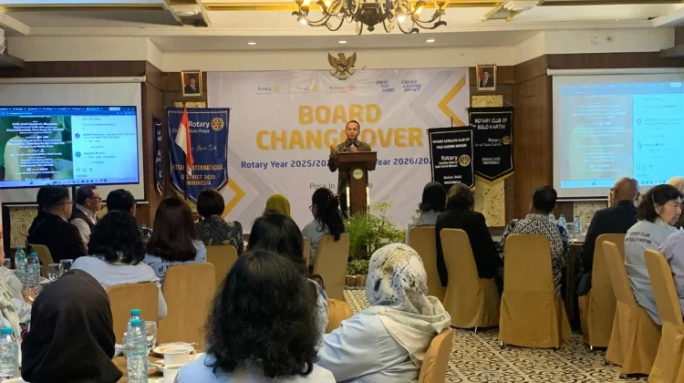 Respati Ardi Ajak Pengurus Baru Rotary Club of Solo dalam Pembangunan Kota