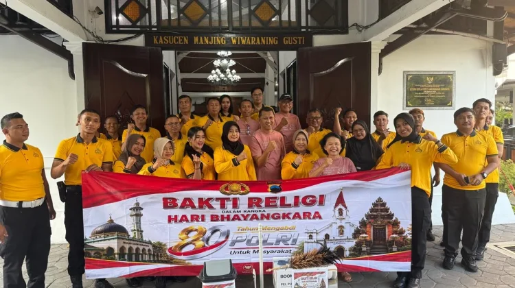 Sambut HUT Bhayangkara ke-80, Polresta Surakarta Gelar Bakti Religi