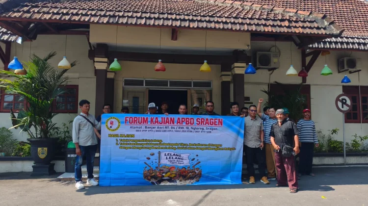 Sengkarut Lelang Proyek Sragen, Forum Kajian APBD Sebut Dikondisikan Broker