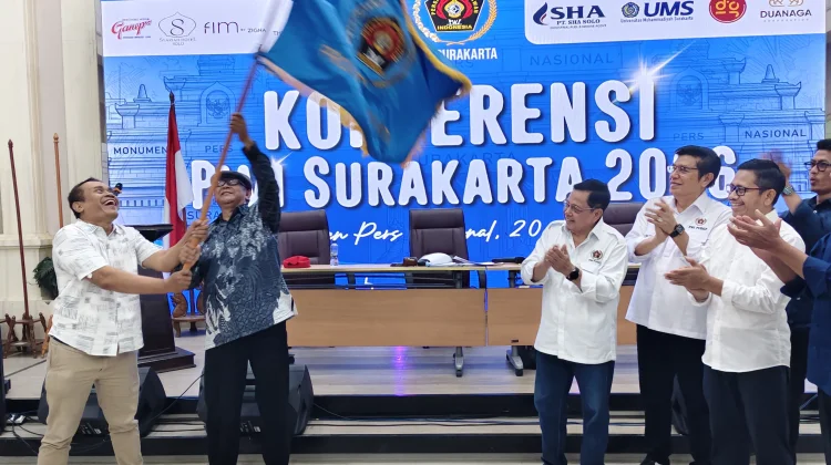 Sri Hartanto-Budi Santoso Pimpin PWI Surakarta 2026-2031
