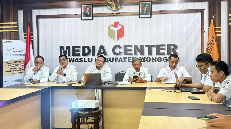 Bawaslu Wonogiri Perkuat Tata Kelola Lewat Rapat Koordinasi Internal