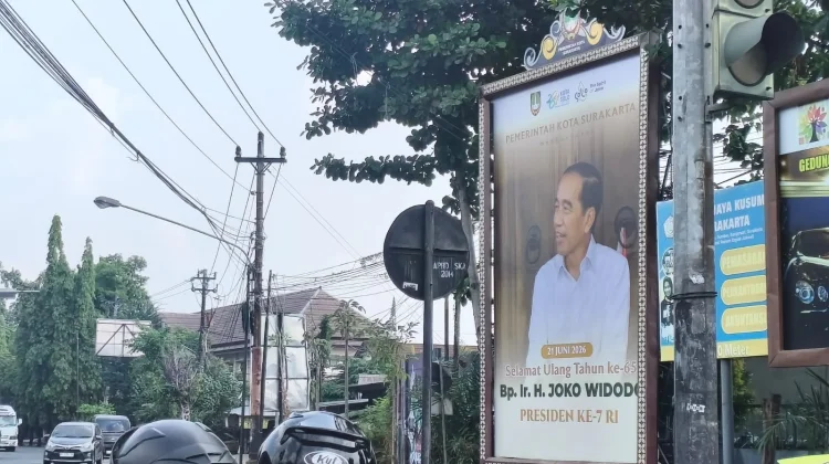Gerindra Pertanyakan Baliho Ucapan Ultah Jokowi dari Pemkot Solo
