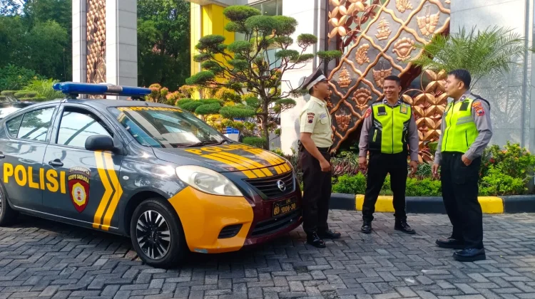 Patroli Dialogis Sat Samapta Polresta Surakarta Perkuat Keamanan Objek Vital