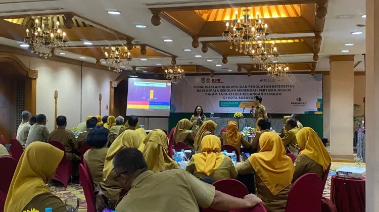 Sekda Solo Ajak Kepala SMP Jaga Integritas Antikorupsi di Sekolah