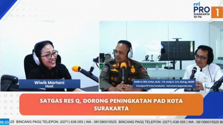 Satgas RES-Q Jadi Ujung Tombak Optimalisasi PAD Kota Surakarta