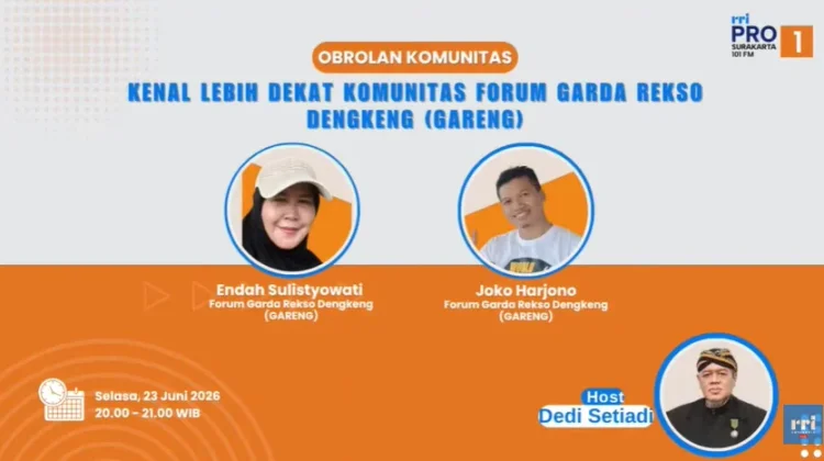 GARENG Ajak Masyarakat Lestarikan Sungai Dengkeng