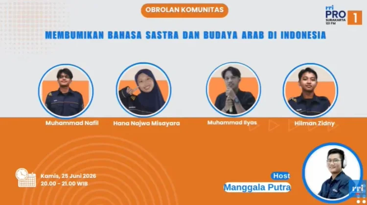 Mahasiswa UNS Kenalkan Wajah Lain Bahasa Arab lewat Seni, Sastra, dan Budaya