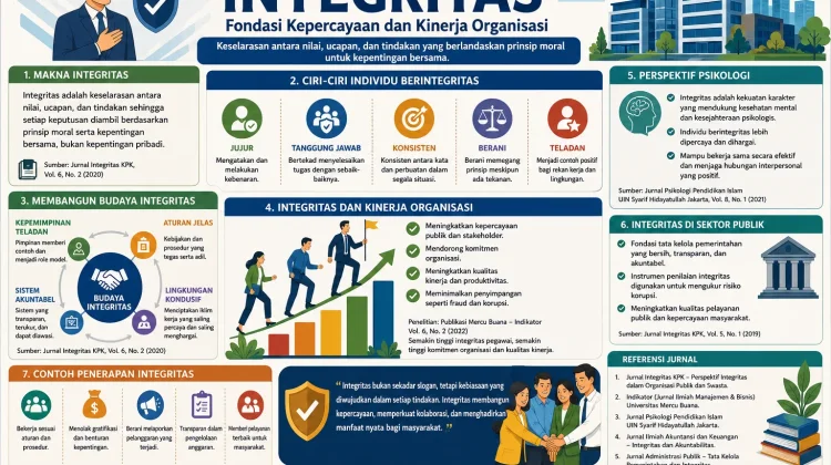 Integritas: Fondasi Kepercayaan dan Kinerja Organisasi