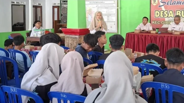 Puskesmas Giriwoyo I Bentengi Remaja Desa Bulurejo dari NAPZA