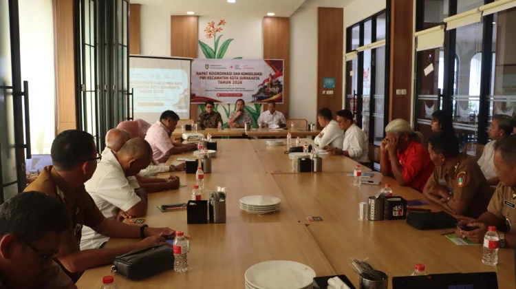 PMI Surakarta Gandeng Pemkot Perkuat Layanan Kemanusiaan di Kecamatan