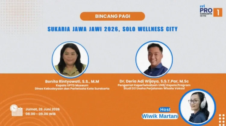 Sukaria Jawa Jawi Perkuat Langkah Solo menuju Wellness City 2030