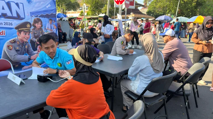 Skrining TB Gratis Polres Wonogiri Temukan Sepuluh Warga Suspek