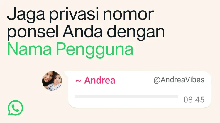 WhatsApp Siapkan Fitur Username tanpa Nomor Telepon