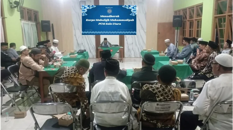 PCM Solo Utara Gelar Munadhoroh KMM Berkemajuan