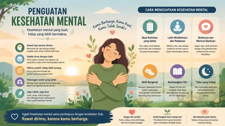Menguatkan Diri untuk Menjaga Kesehatan Mental
