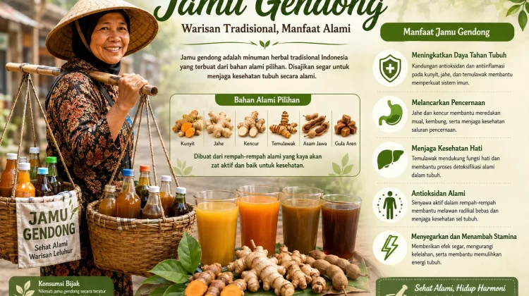 Manfaat Jamu Gendong, Warisan Tradisional yang Menyehatkan