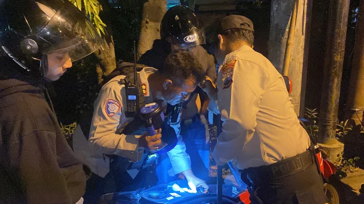 Operasi KKYD Polresta Surakarta Jaring 11 Motor Berknalpot Brong di Batas Kleco