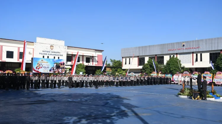Hari Bhayangkara ke-80, Polres Karanganyar Tegaskan Komitmen Humanis