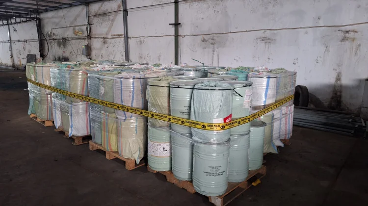 Polri Bongkar Sindikat Sianida Ilegal, Sita 18,1 Ton Sianida Senilai 14,5 Miliar