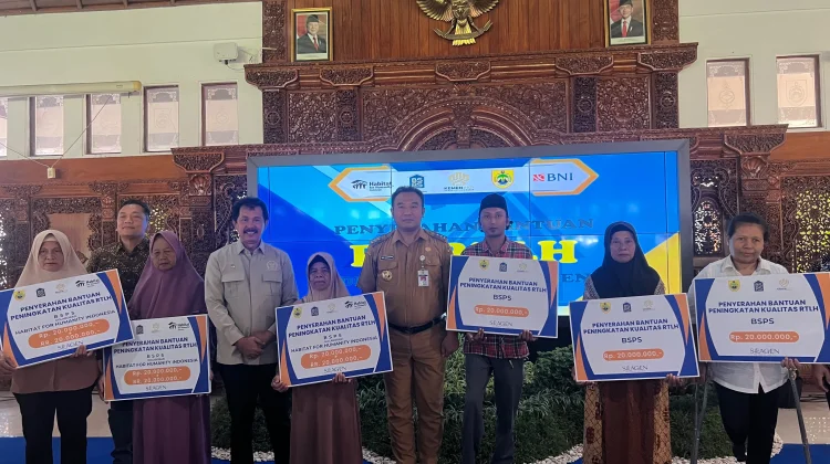 Sikat Habis 6.000 Backlog RTLH di Sragen, Sriyanto Saputro Minta Penyisiran Wilayah