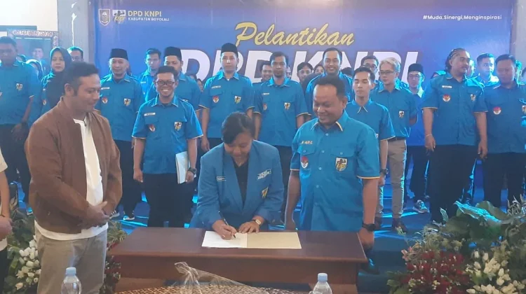 KNPI Boyolali Melantik Jajaran Kepengurusan Baru Masa Bhakti 2025-2028